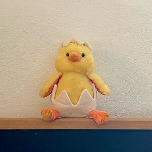 Eggmund the Chick Scentsy Buddy[Retired]-Yellow & Orange-14”